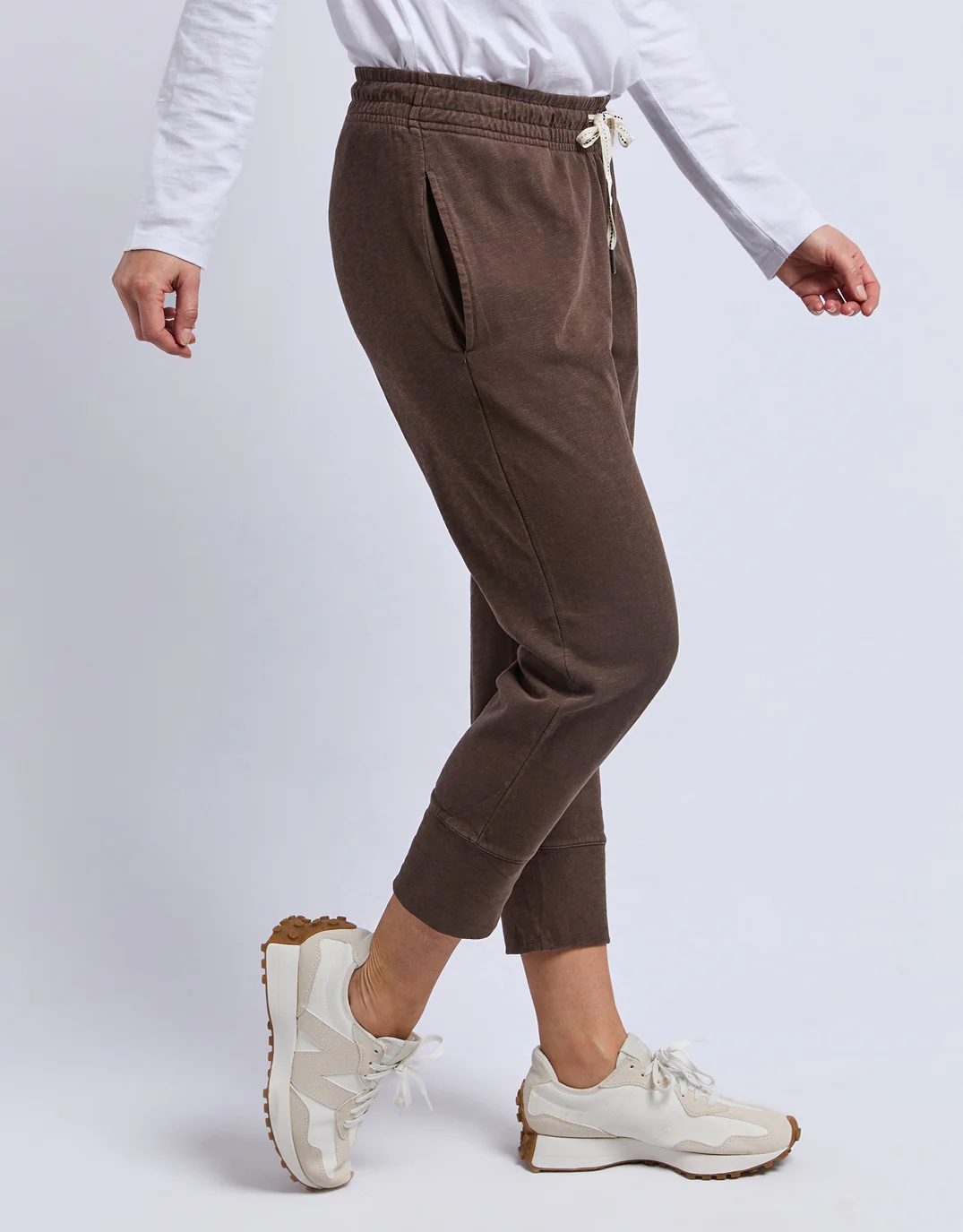3/4 Brunch Pant - Coffee - Image 4