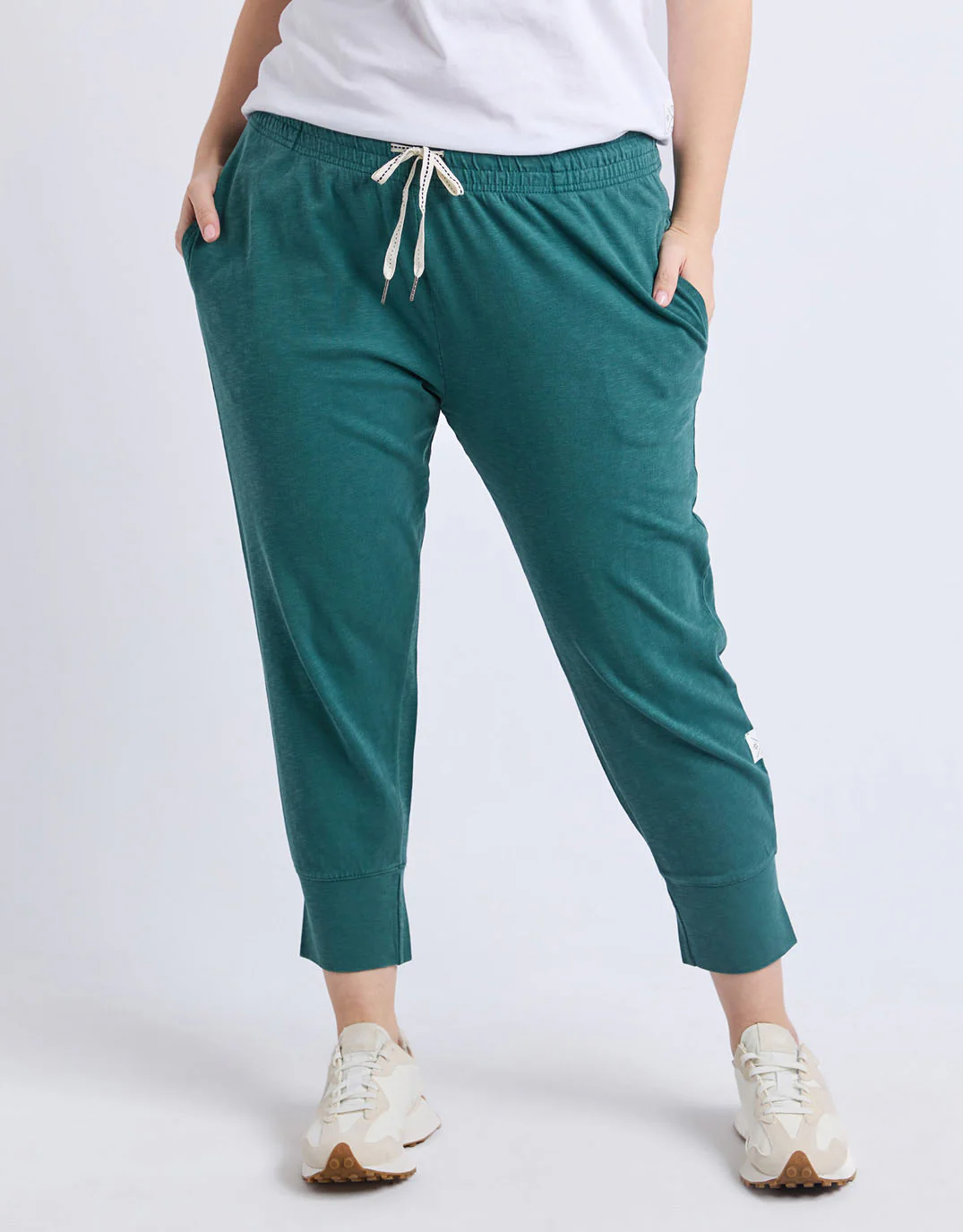 3/4 Brunch Pant - Teal - Image 6