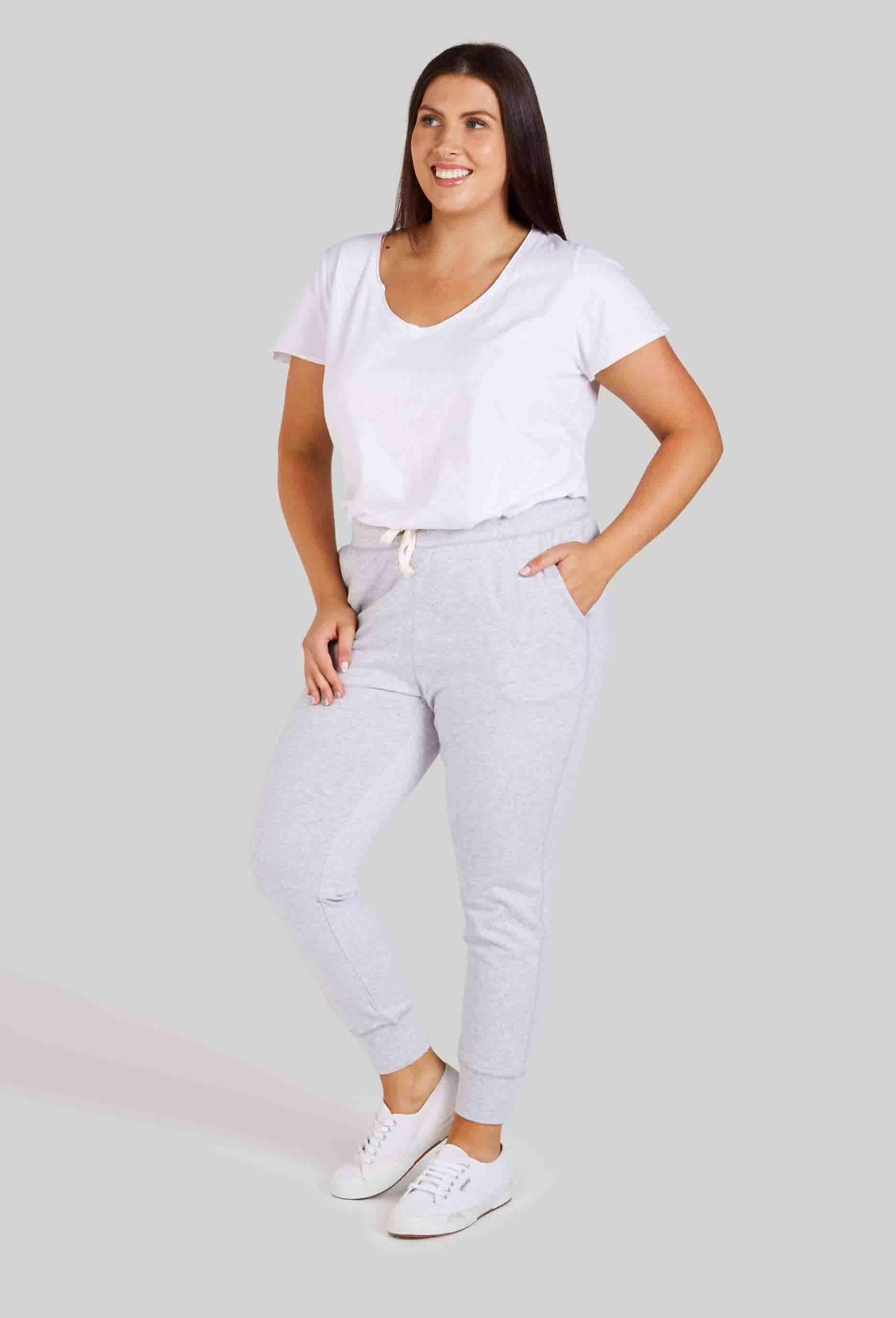 3/4 Brunch Pants - Grey Marle - Image 7