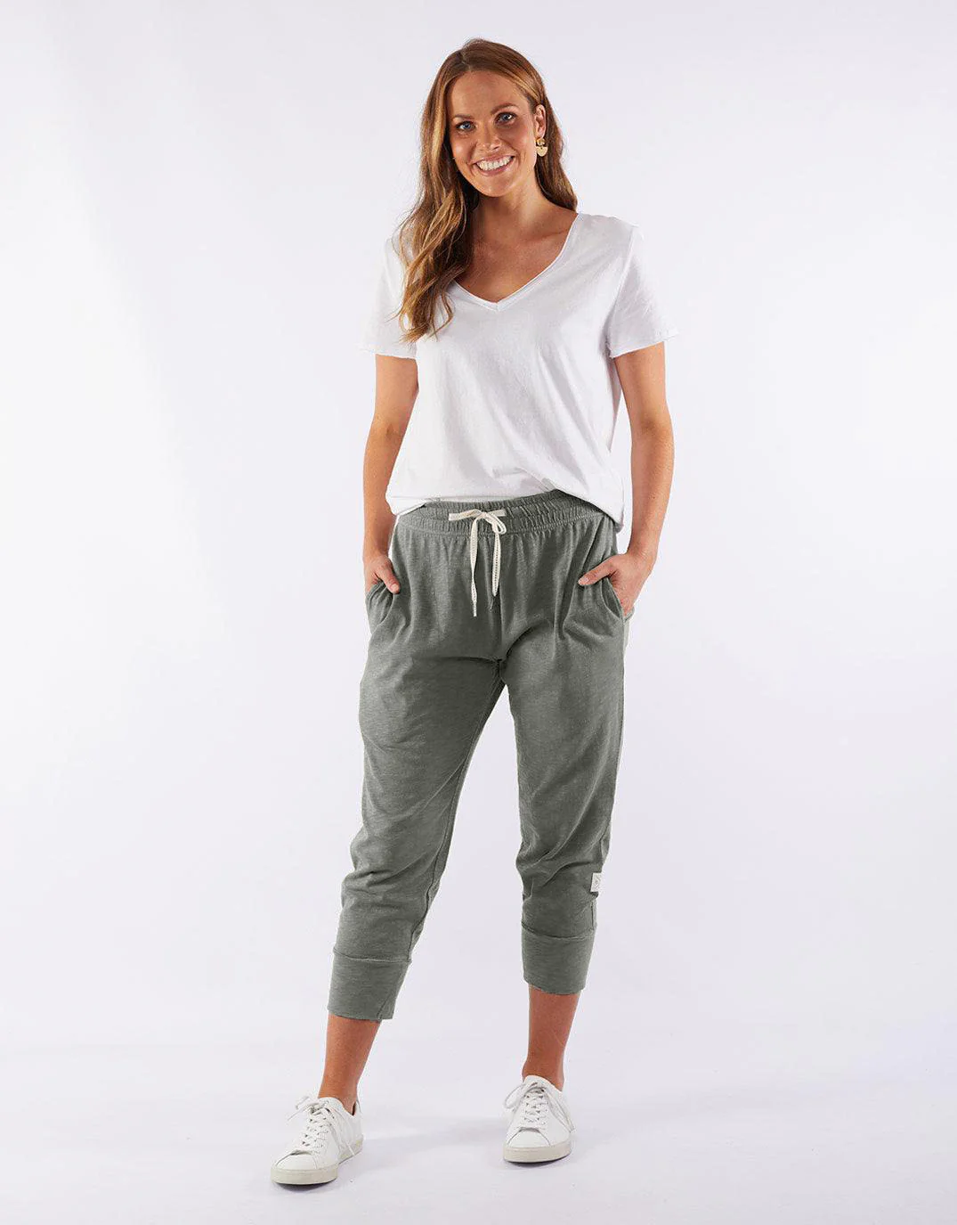 3/4 Brunch Pants - Khaki - Image 6