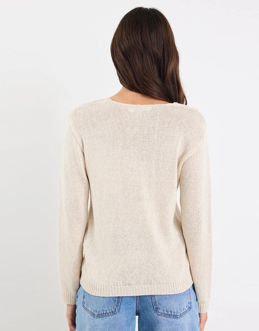 Afternoon Knit Jumper - Natural - Image 5