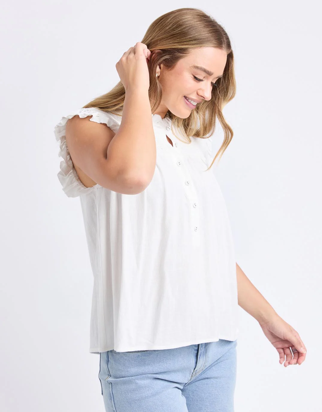 Airlie Top - White - Image 4