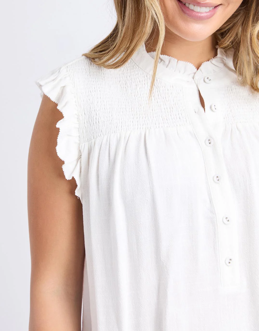 Airlie Top - White - Image 5
