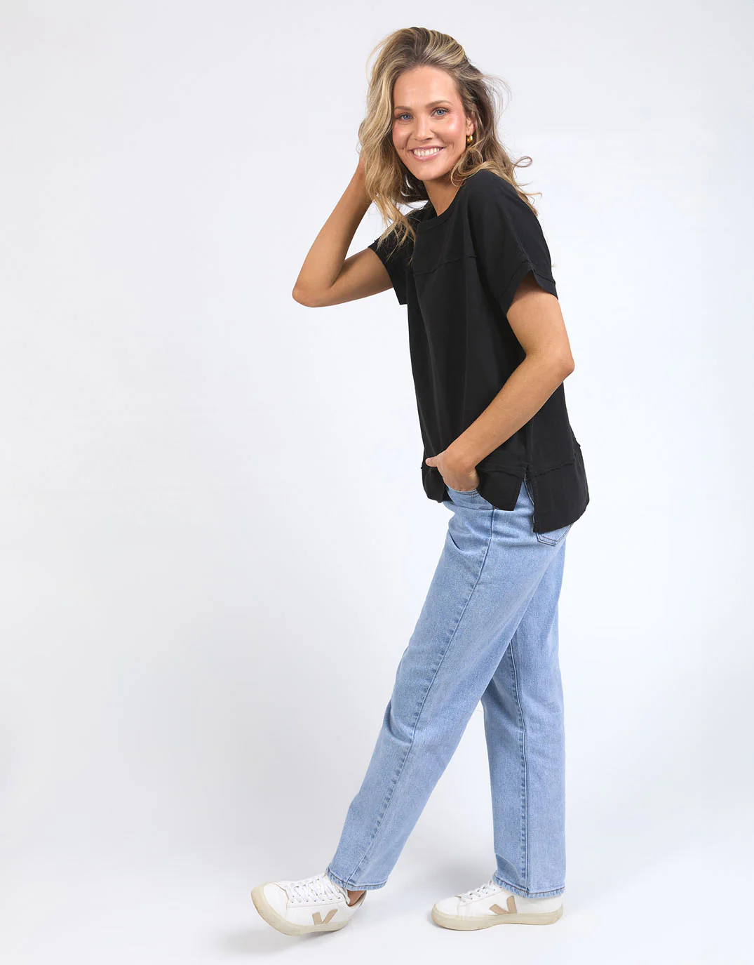 Allison Tee - Black - Image 3