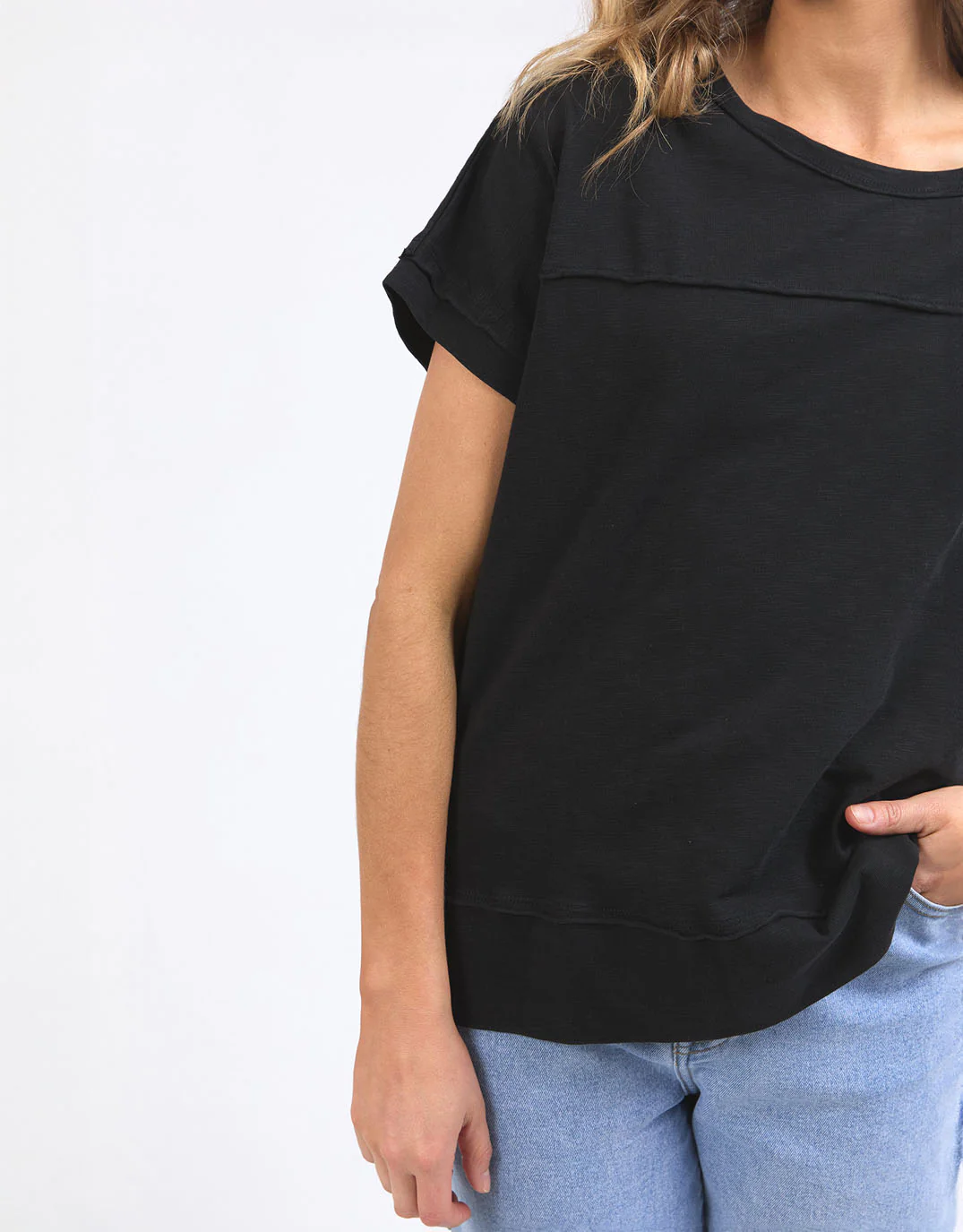 Allison Tee - Black - Image 5