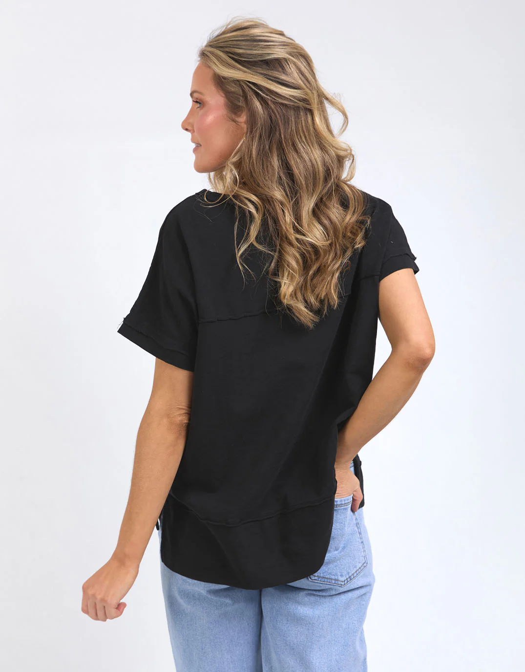 Allison Tee - Black - Image 6