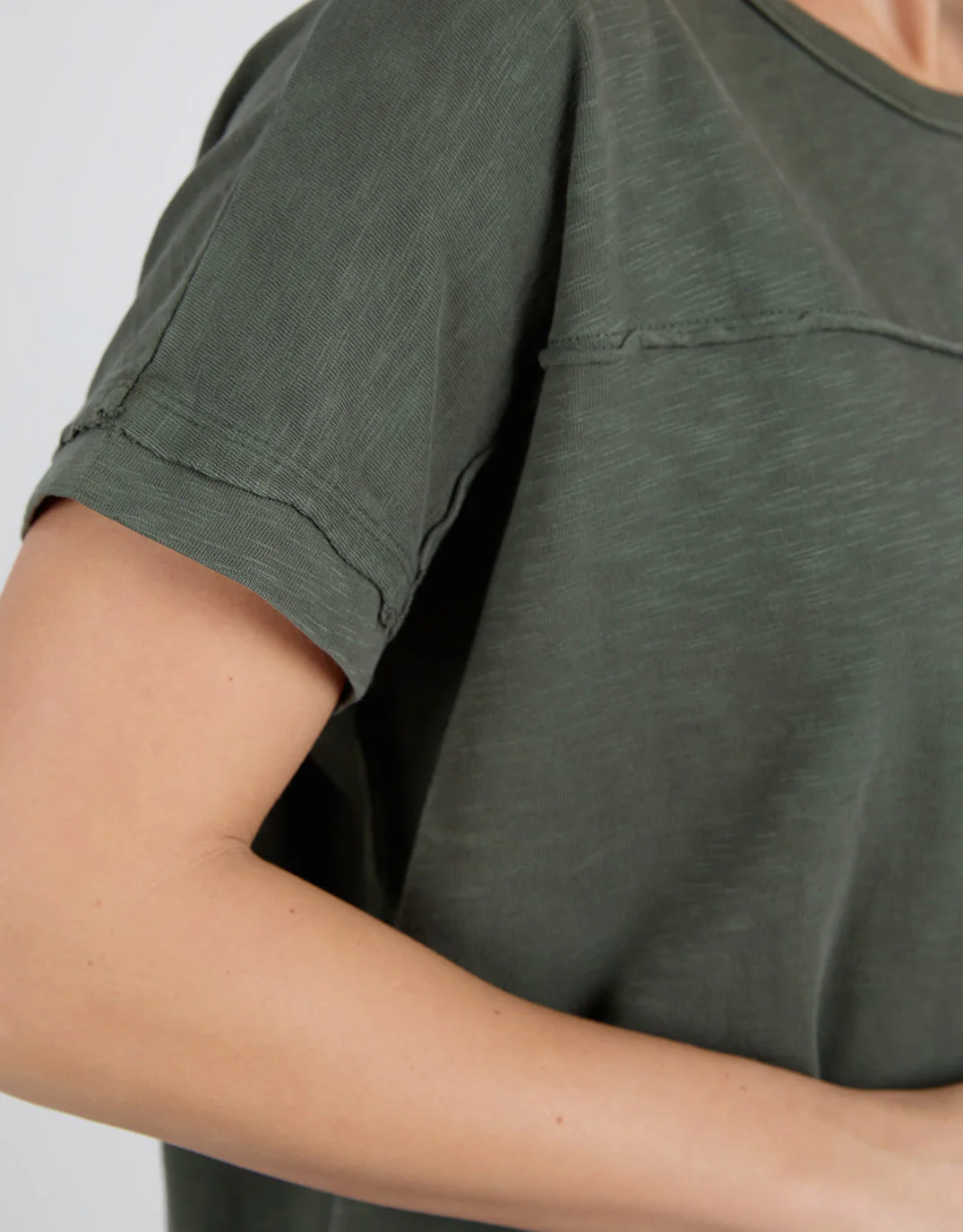 Allison Tee - Khaki - Image 5