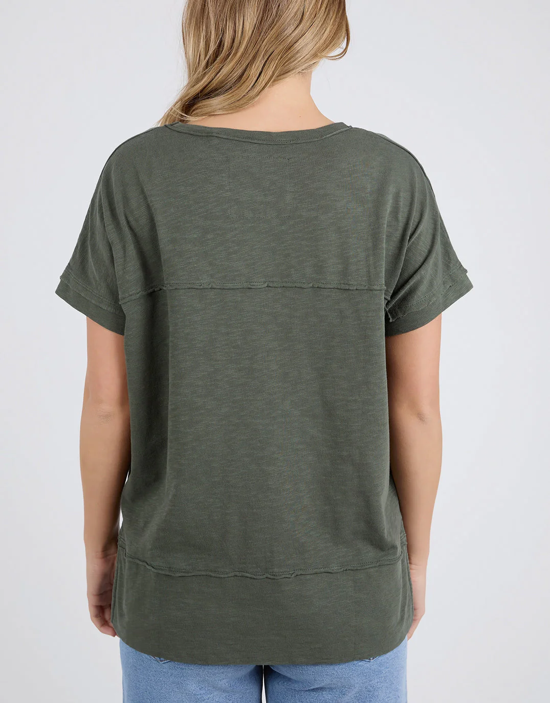 Allison Tee - Khaki - Image 6