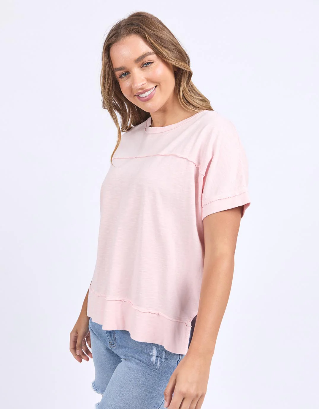 Allison Tee - Pale Pink - Image 4