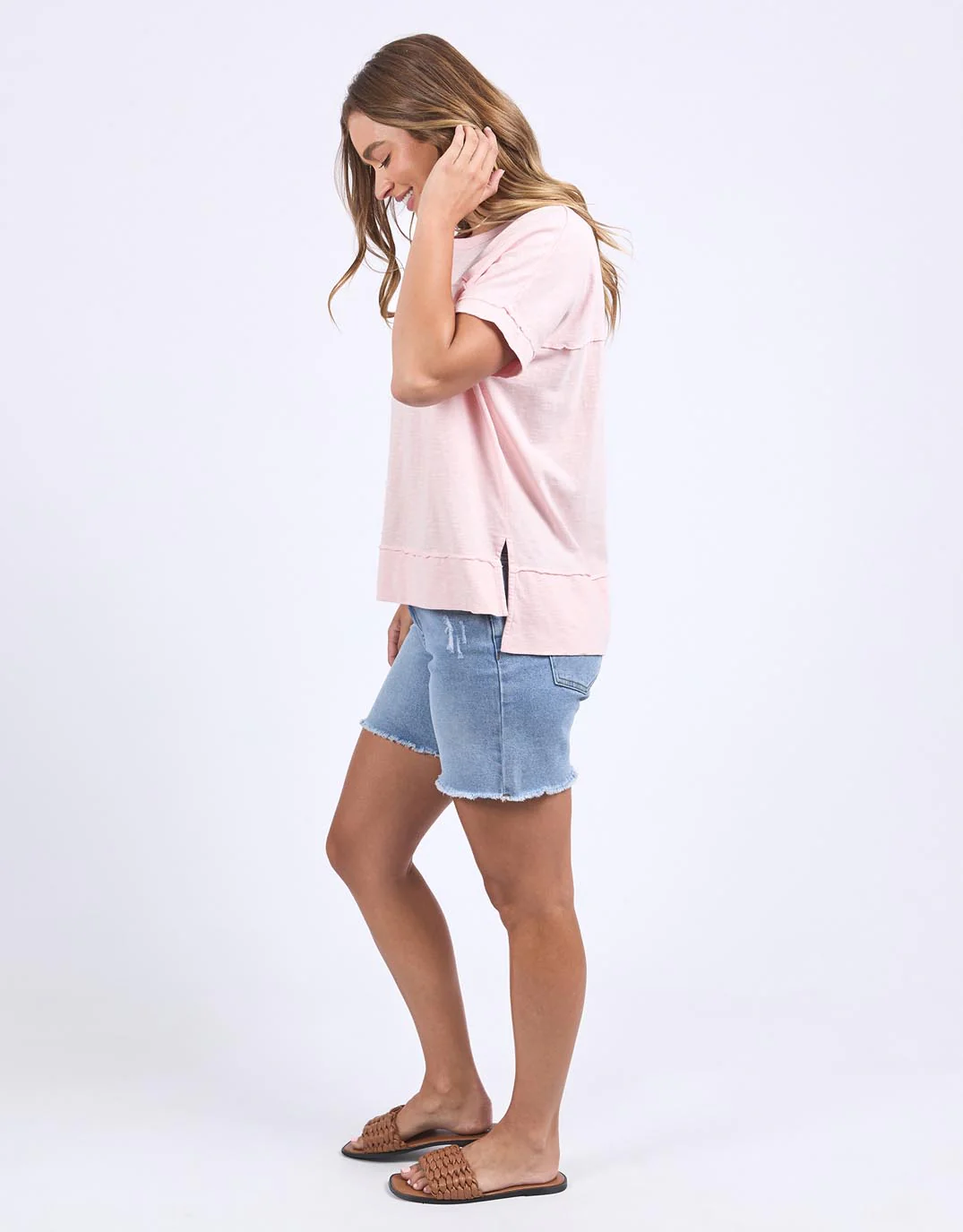 Allison Tee - Pale Pink - Image 6