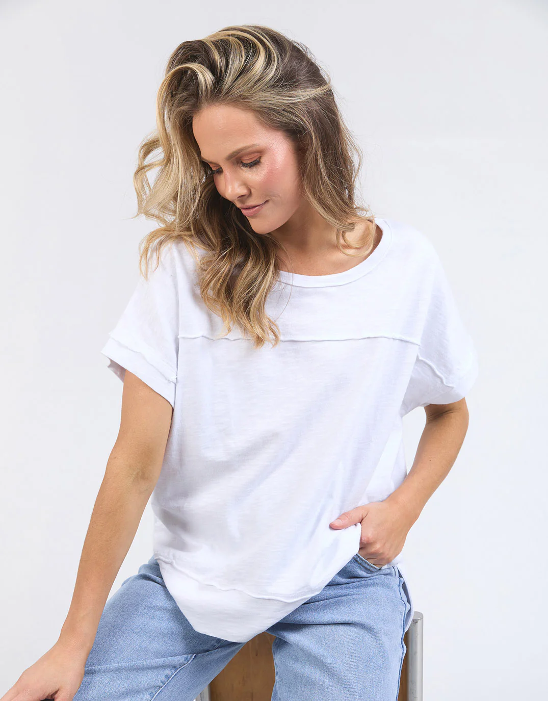 Allison Tee - White - Image 6