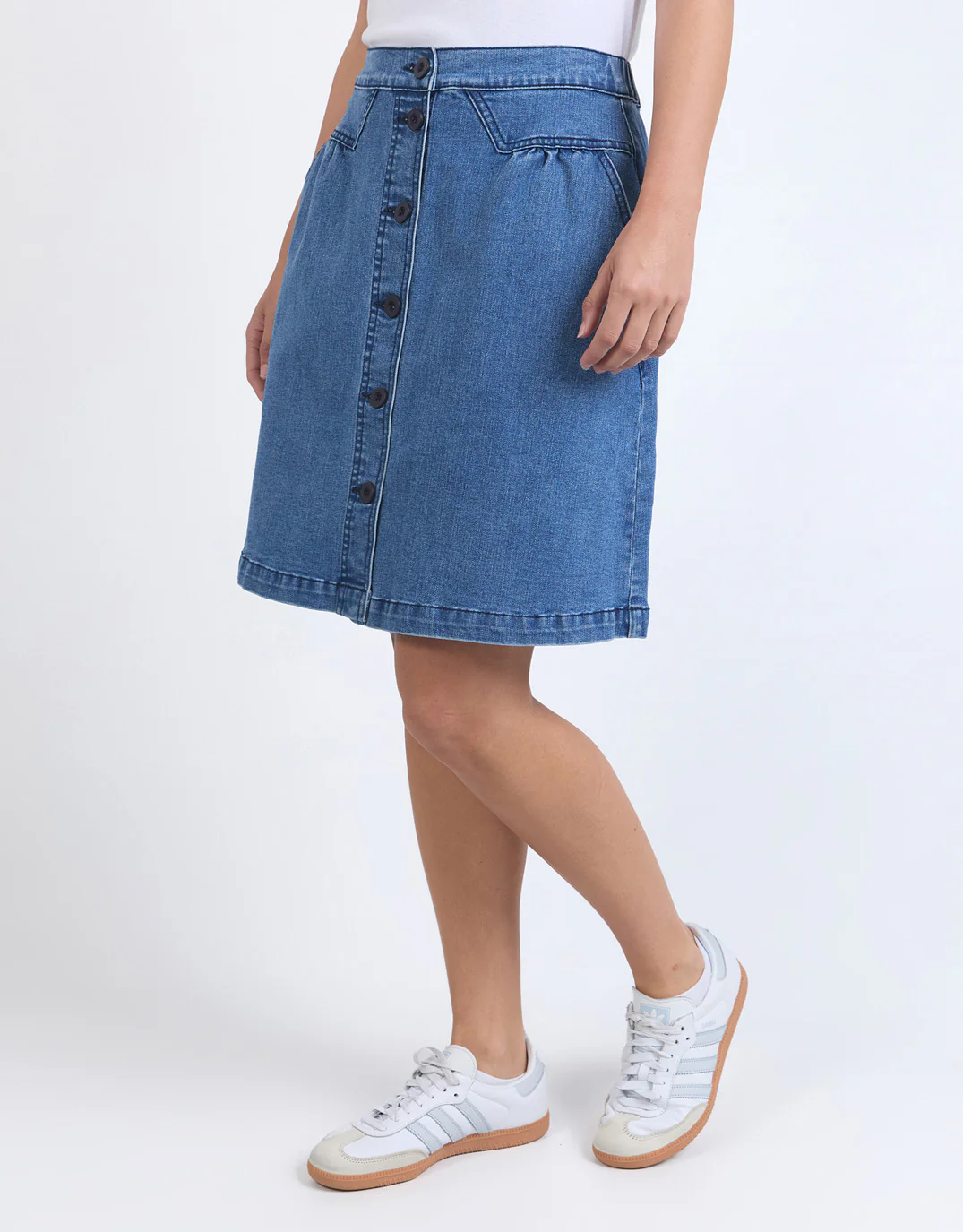 Amanda Skirt - Light Blue - Image 4
