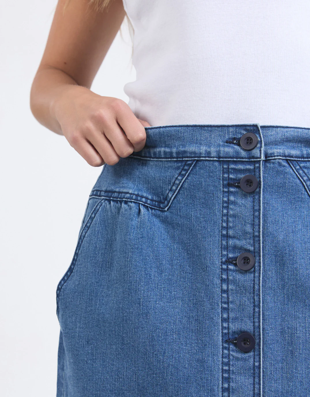 Amanda Skirt - Light Blue - Image 5