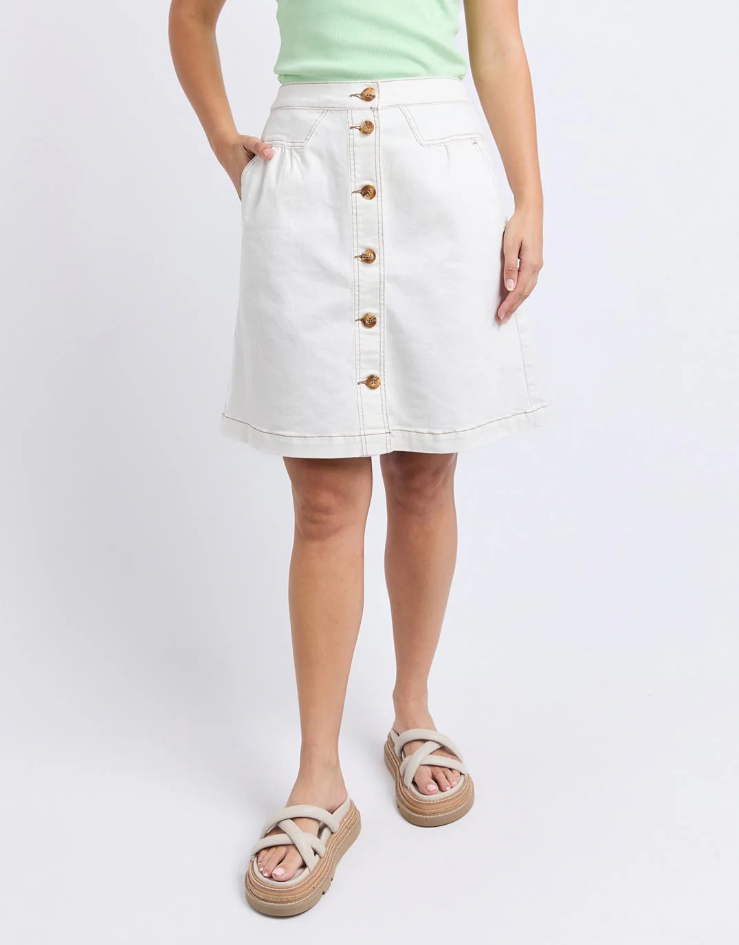 Amanda Skirt - White