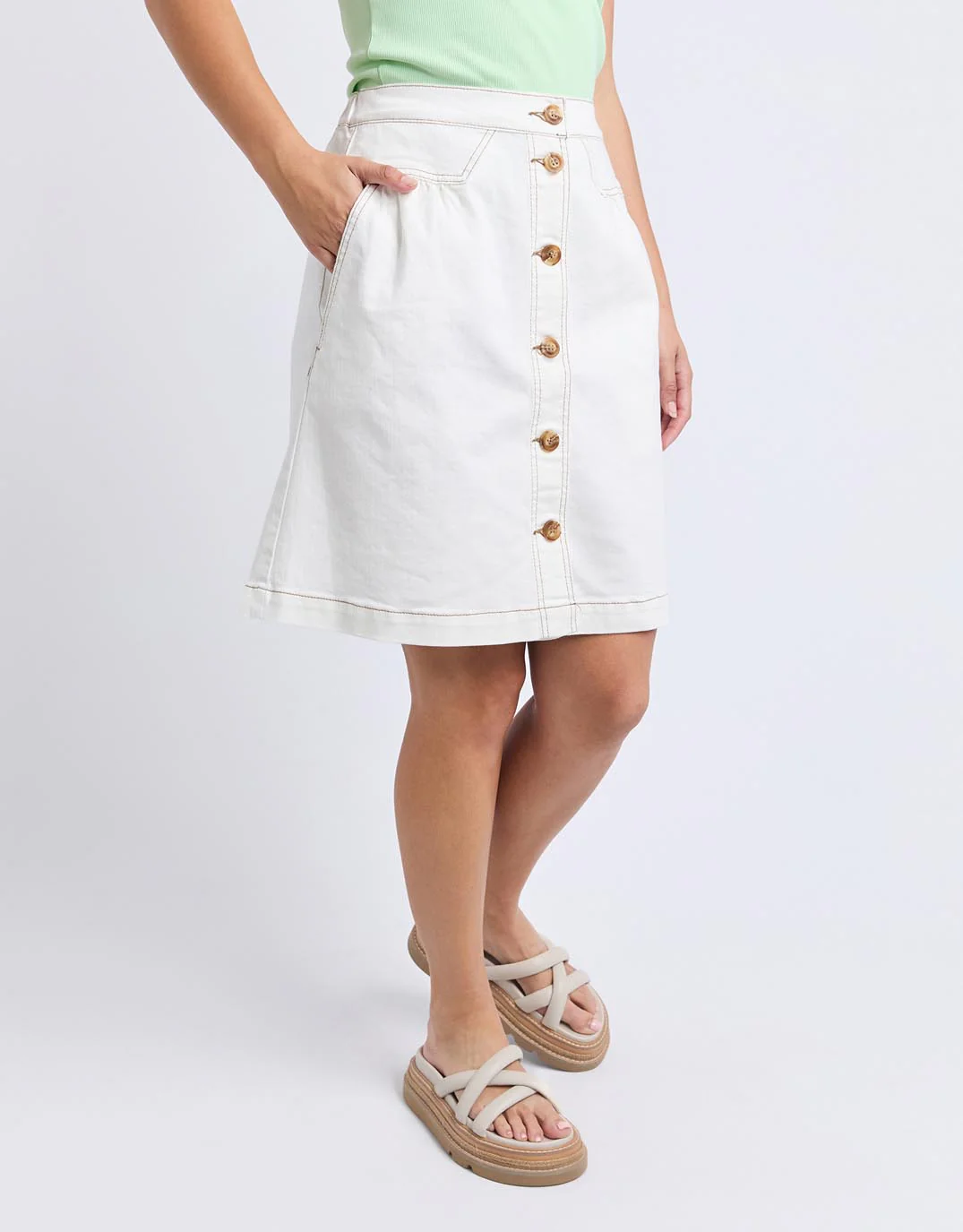 Amanda Skirt - White - Image 4