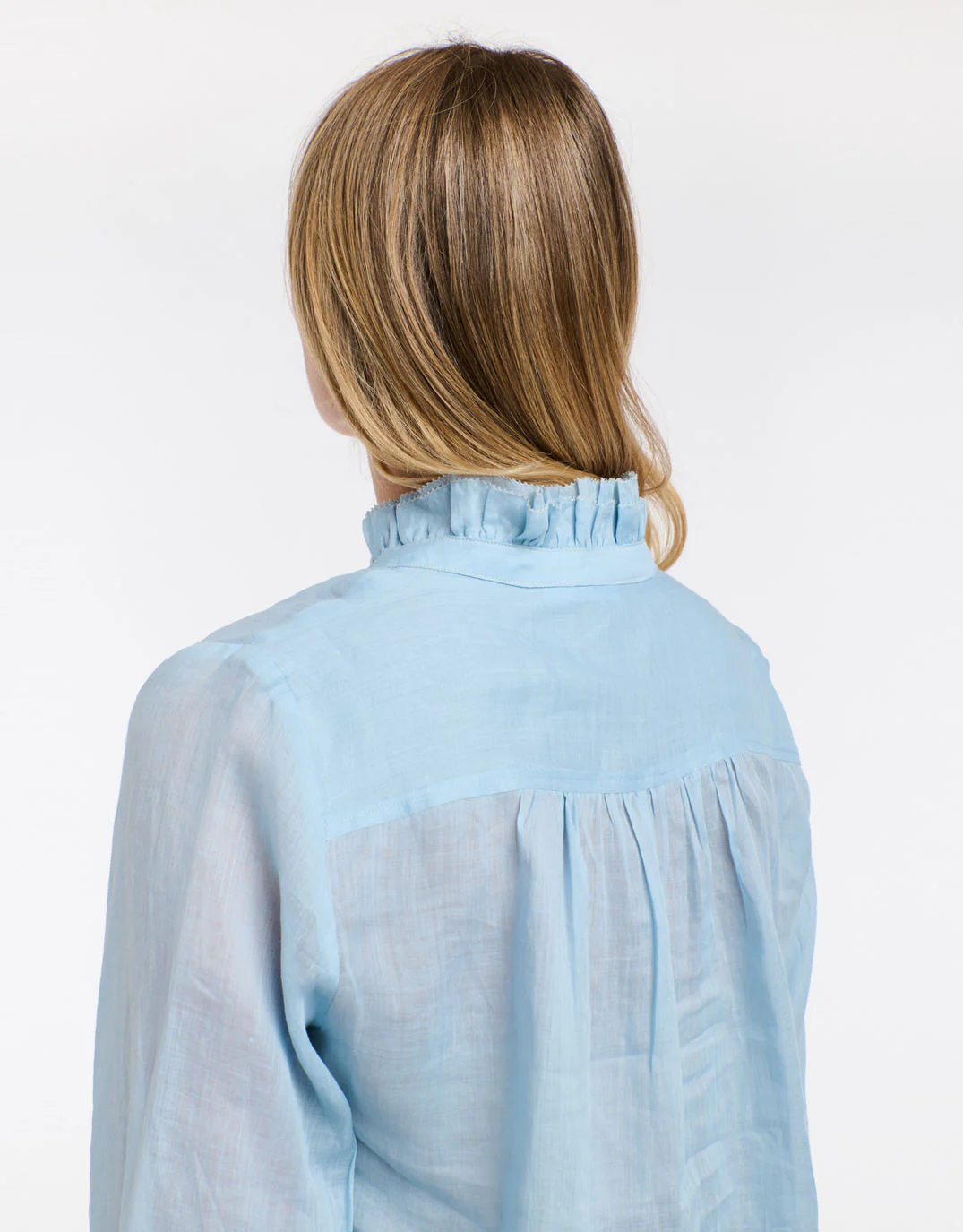Amber Blouse - Sky Blue - Image 7