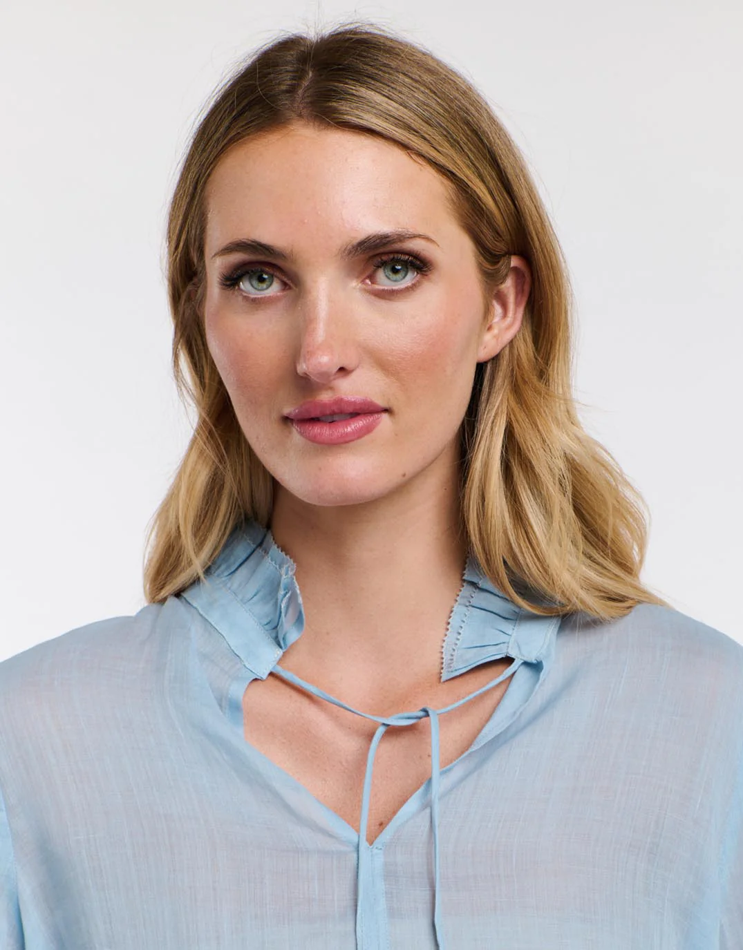 Amber Blouse - Sky Blue - Image 8