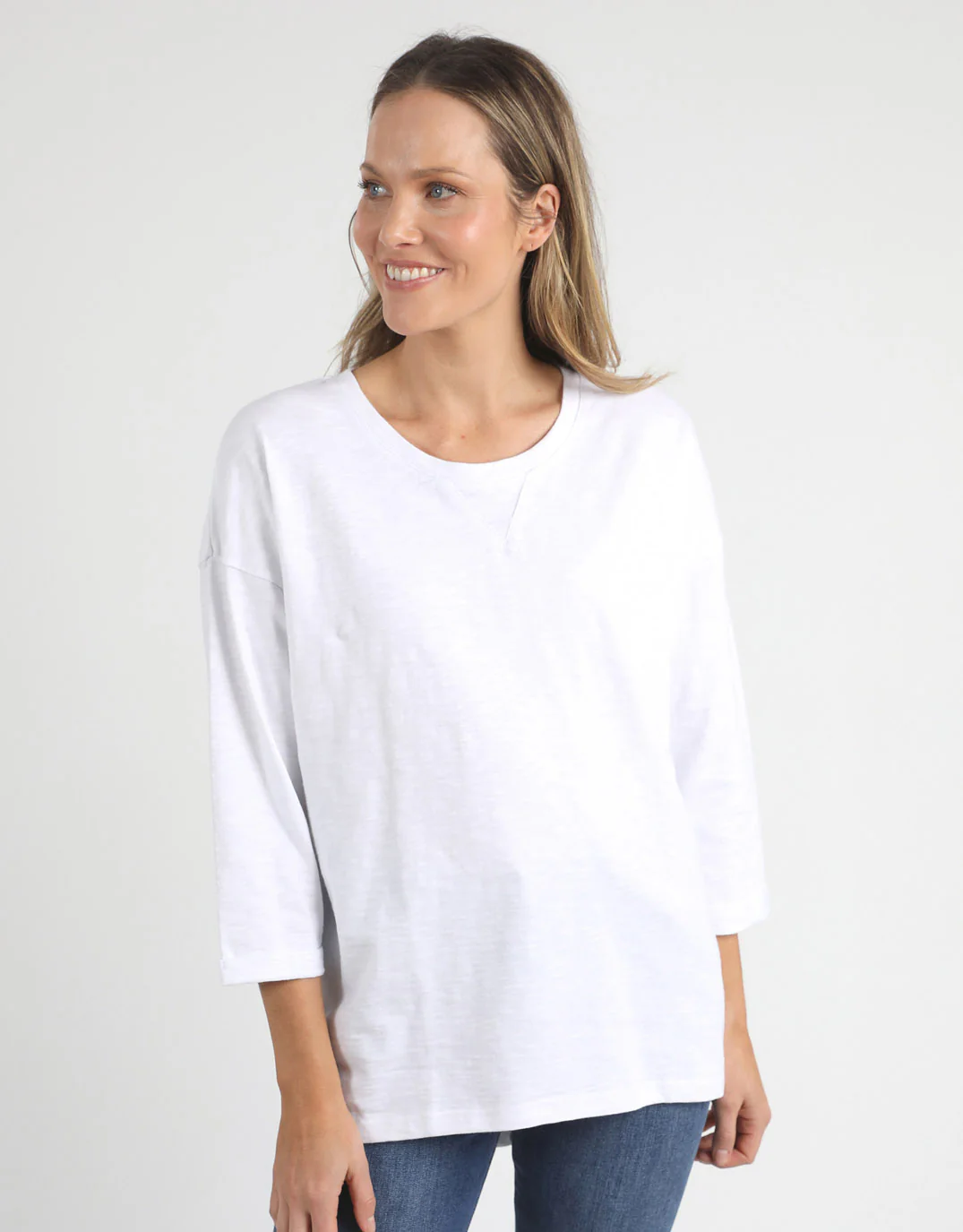 Annie Lightweight Top - White - Image 8