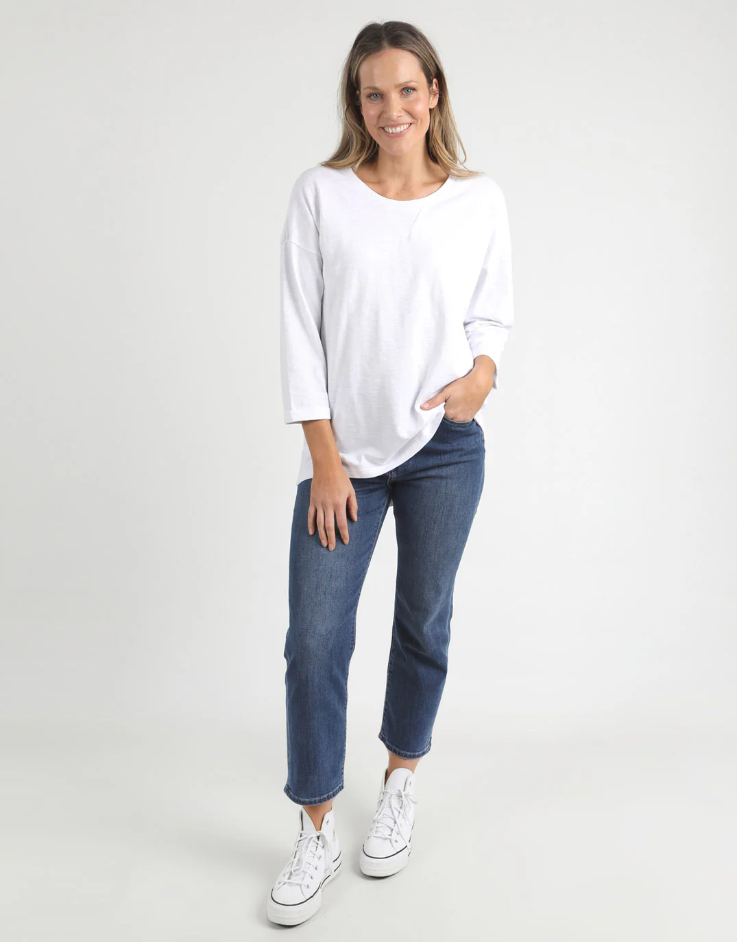 Annie Lightweight Top - White - Image 9