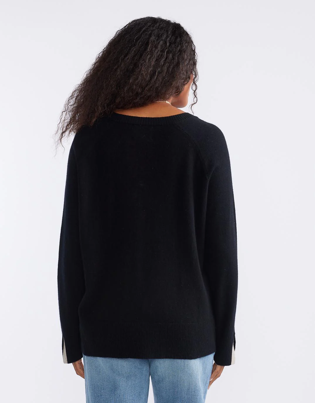 Atelier Wool Cashmere Knit - Black - Image 9