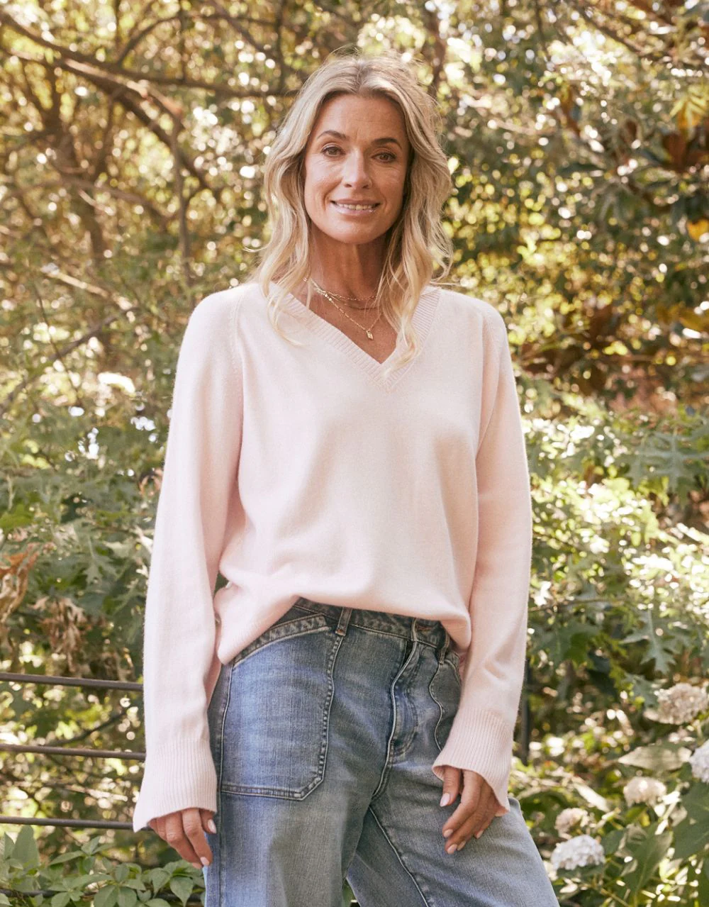 Atelier Wool Cashmere Knit - Ice Pink - Image 4