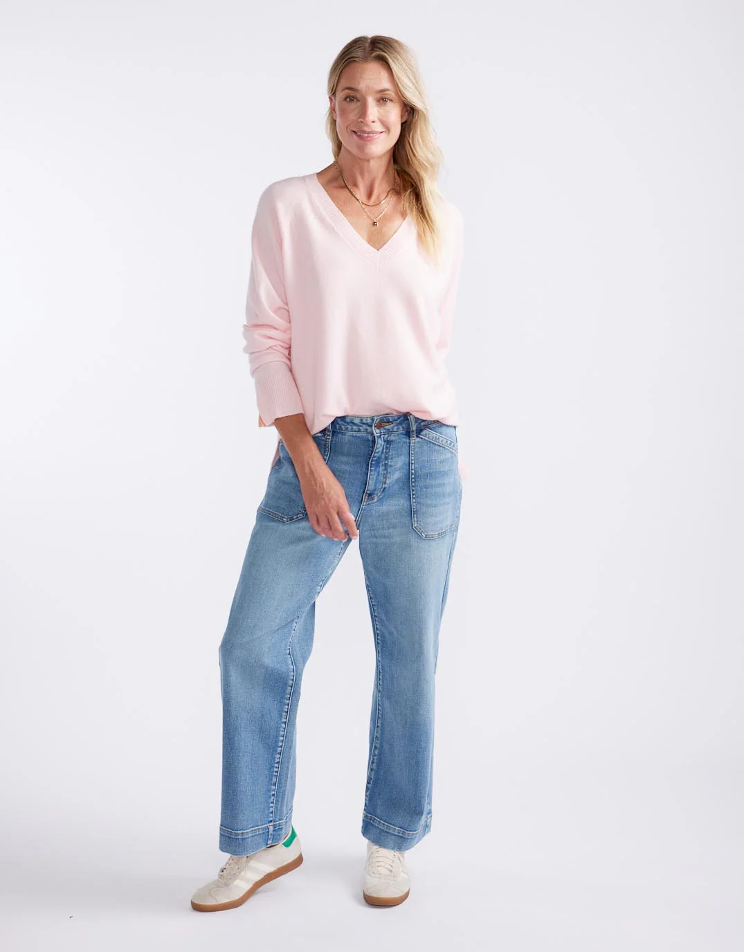Atelier Wool Cashmere Knit - Ice Pink - Image 6