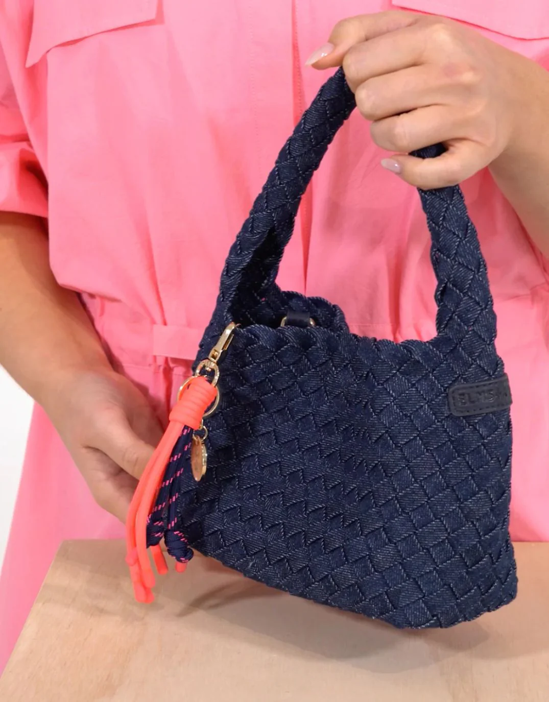 Bag Charm - Navy - Image 2