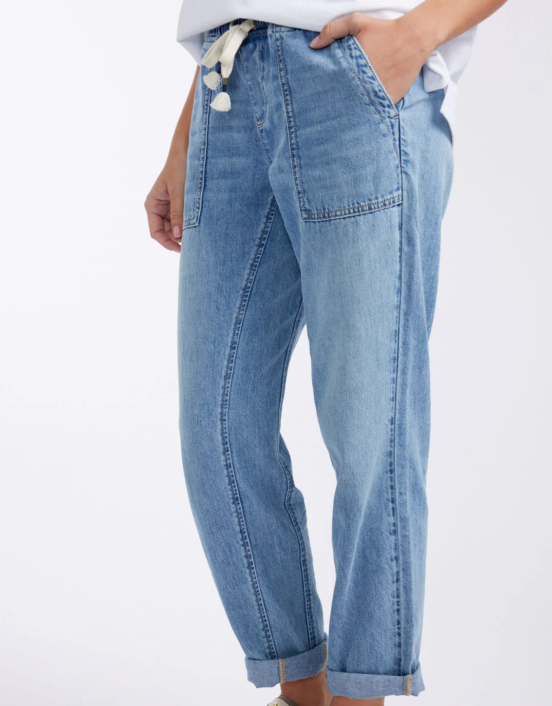 Beach Comber Pant - Mid Wash - Image 13