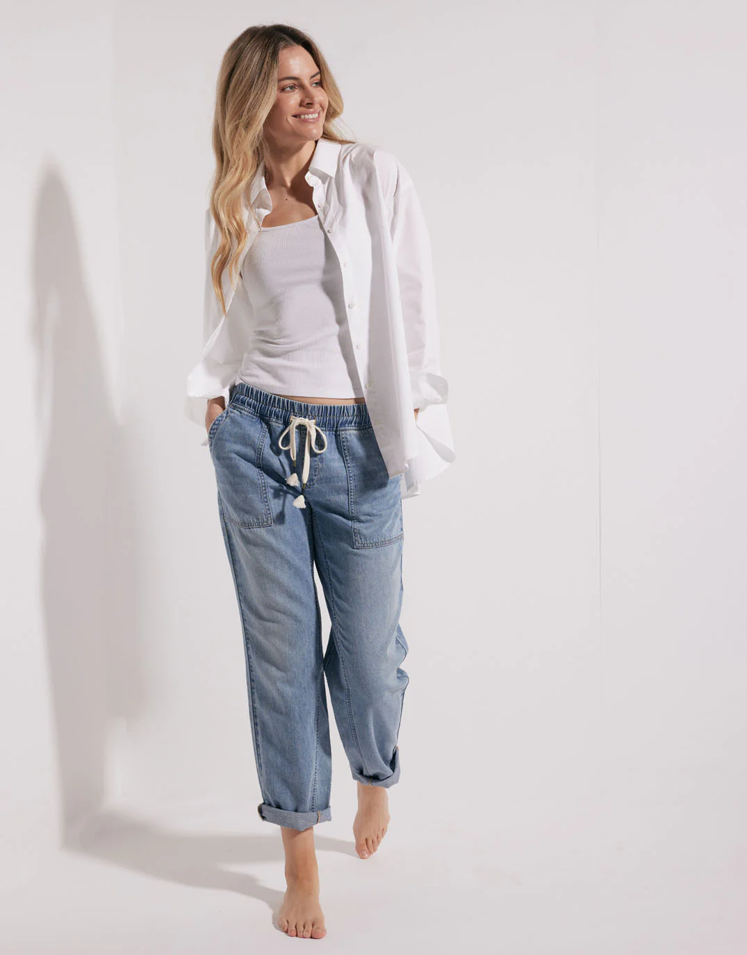 Beach Comber Pant - Mid Wash - Image 7