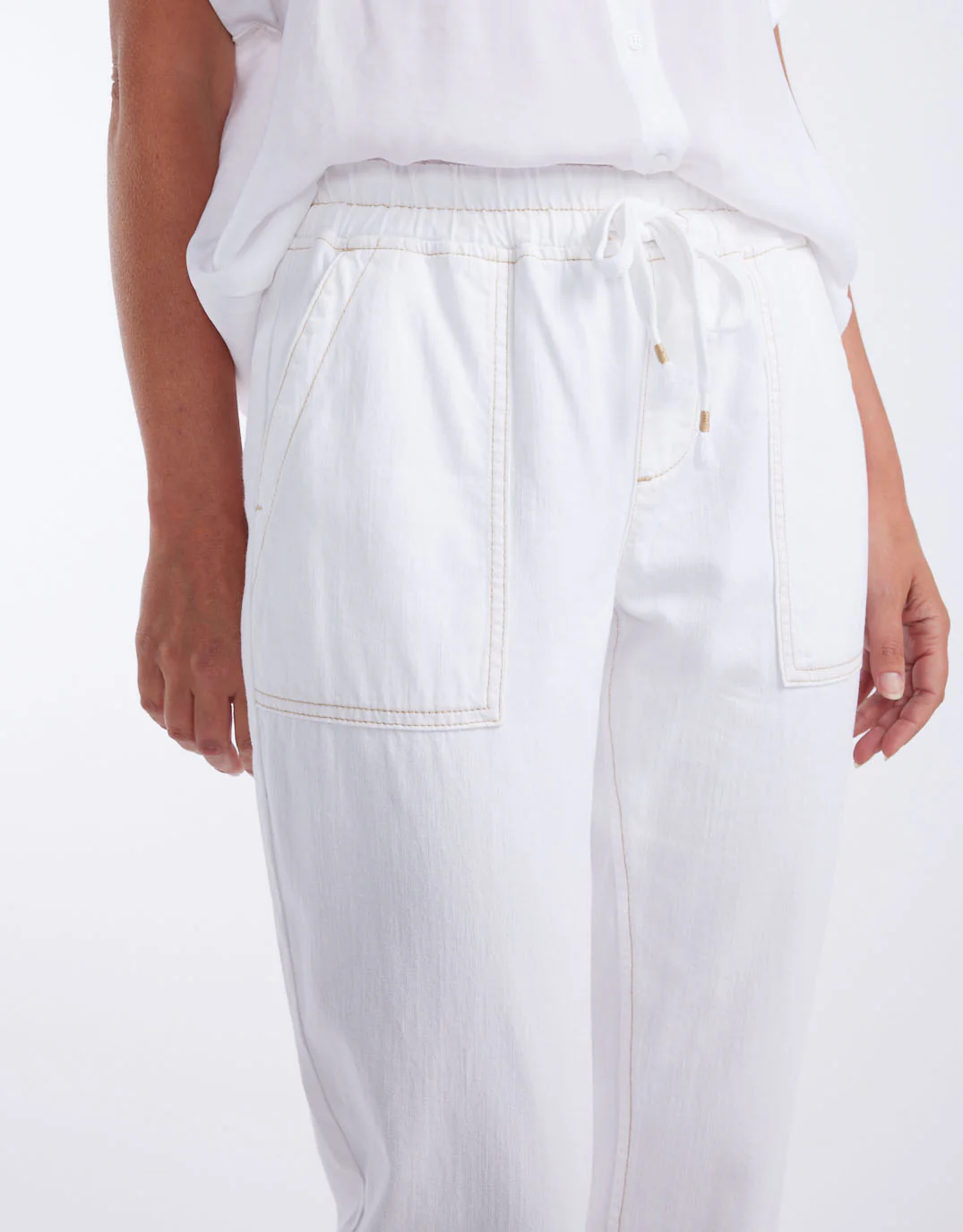 Beach Comber Pant - White - Image 11
