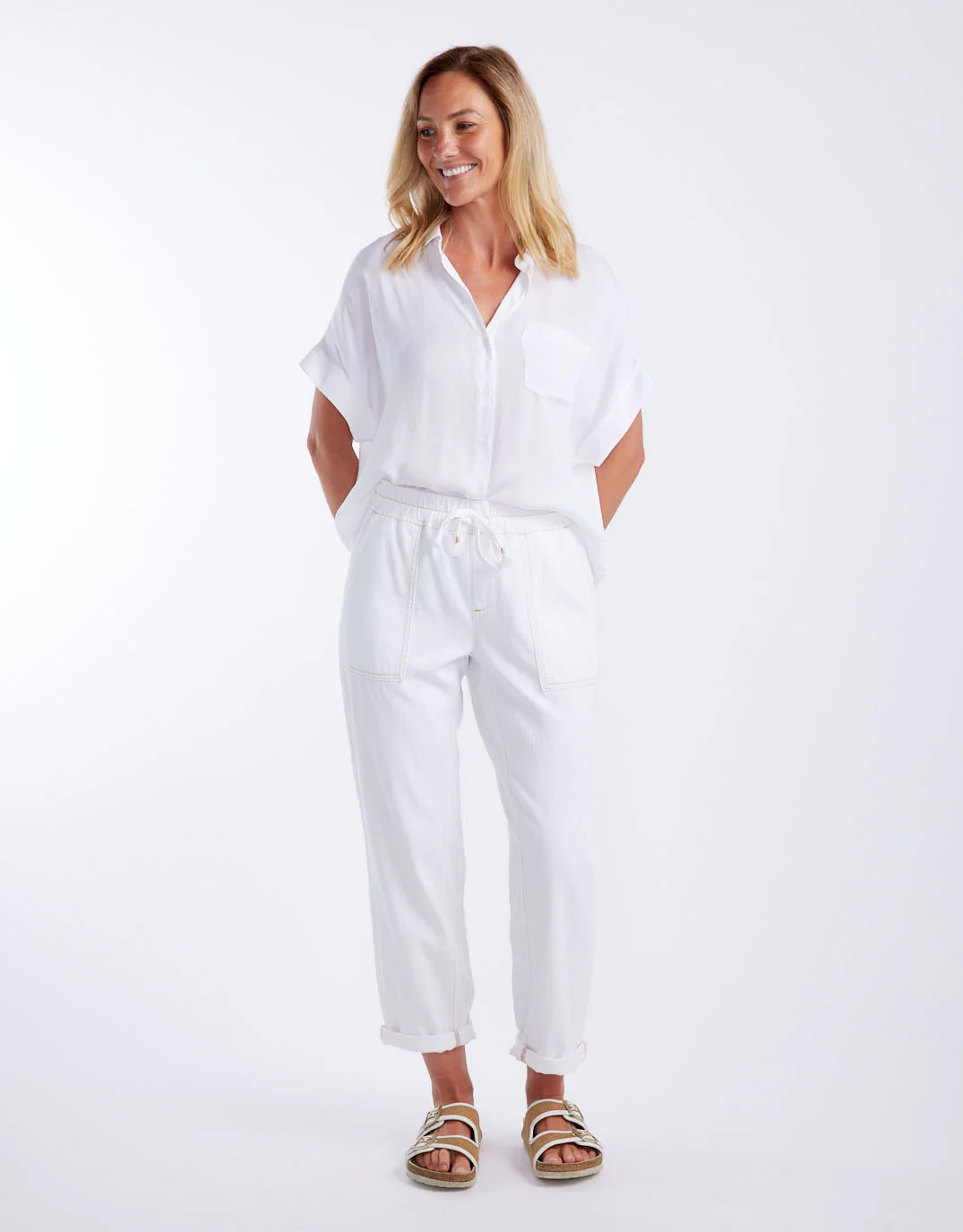 Beach Comber Pant - White - Image 13
