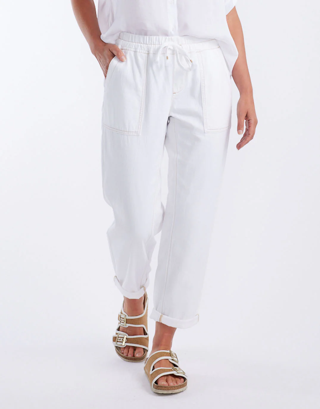 Beach Comber Pant - White - Image 9