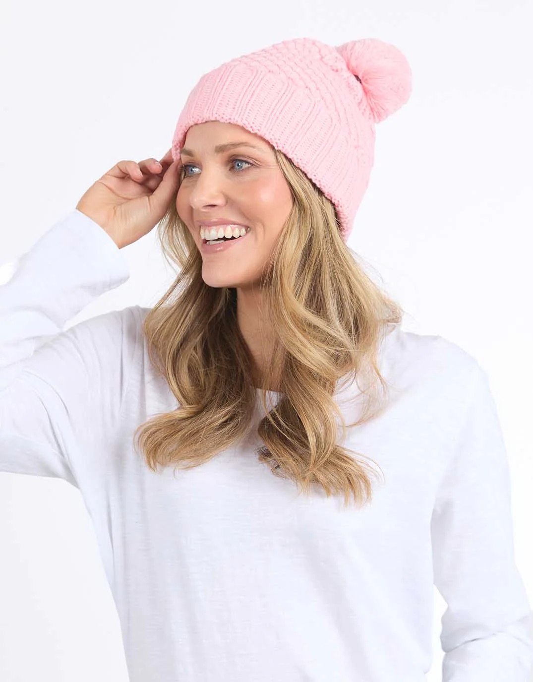 Berry Beanie - Pink Blush