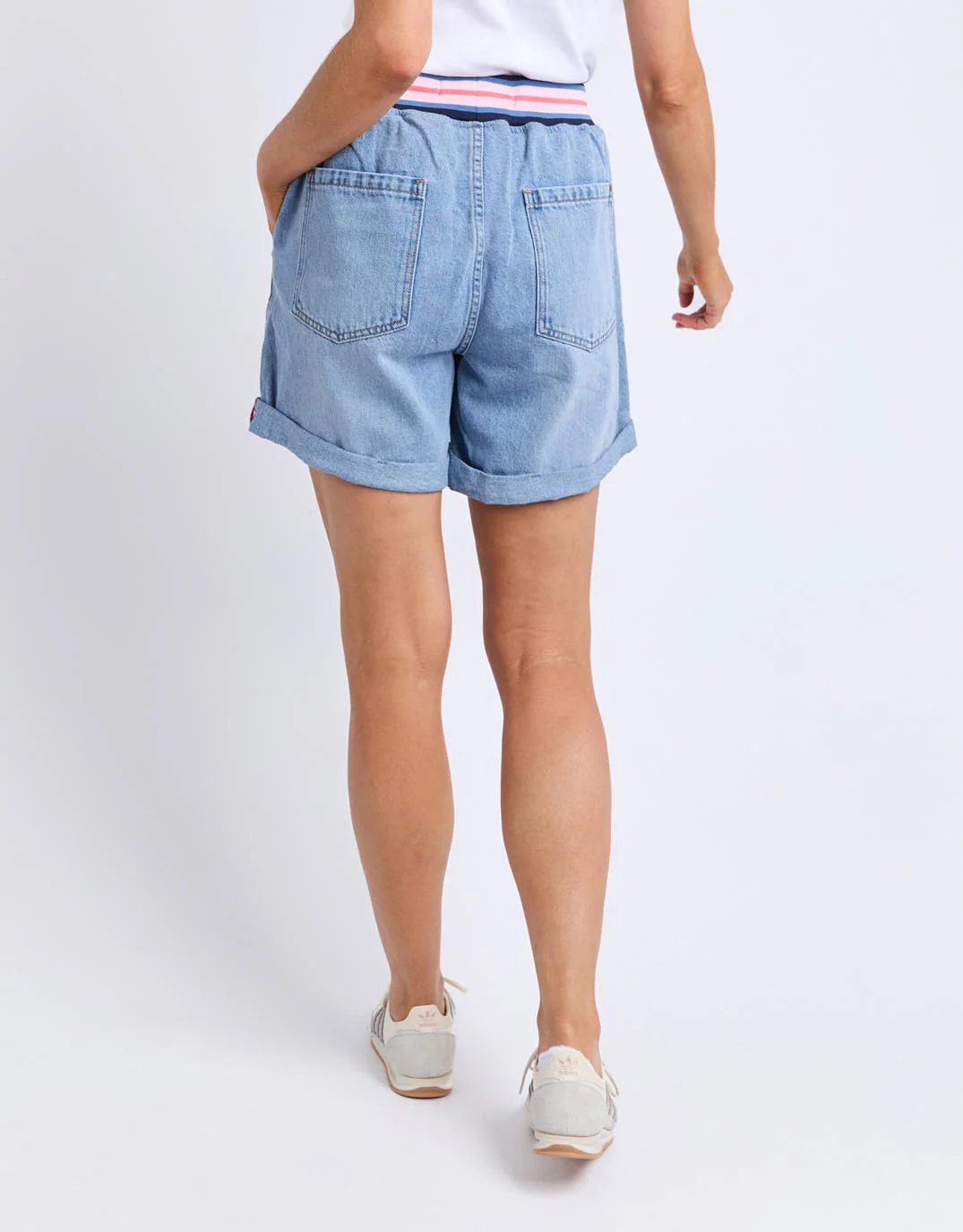 Bodhi Denim Short - Mid Blue Wash - Image 6
