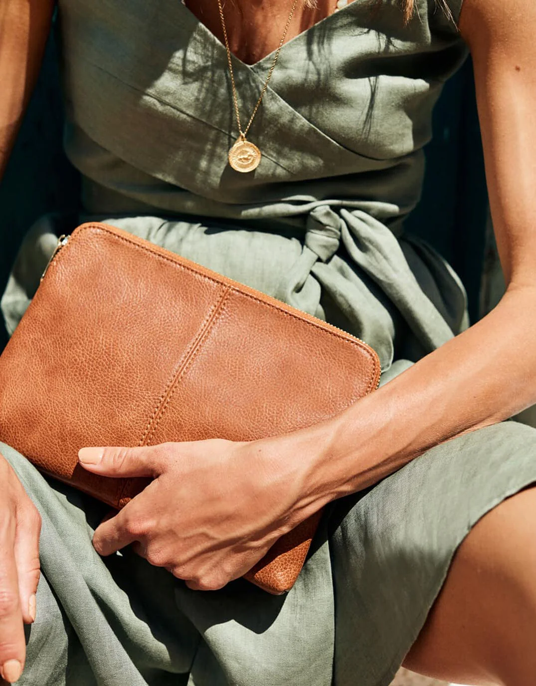 Bowery Wallet - Tan Pebble - Image 9