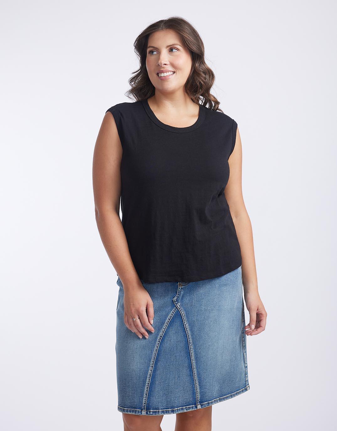 Cali Tank Top - Black - Image 4