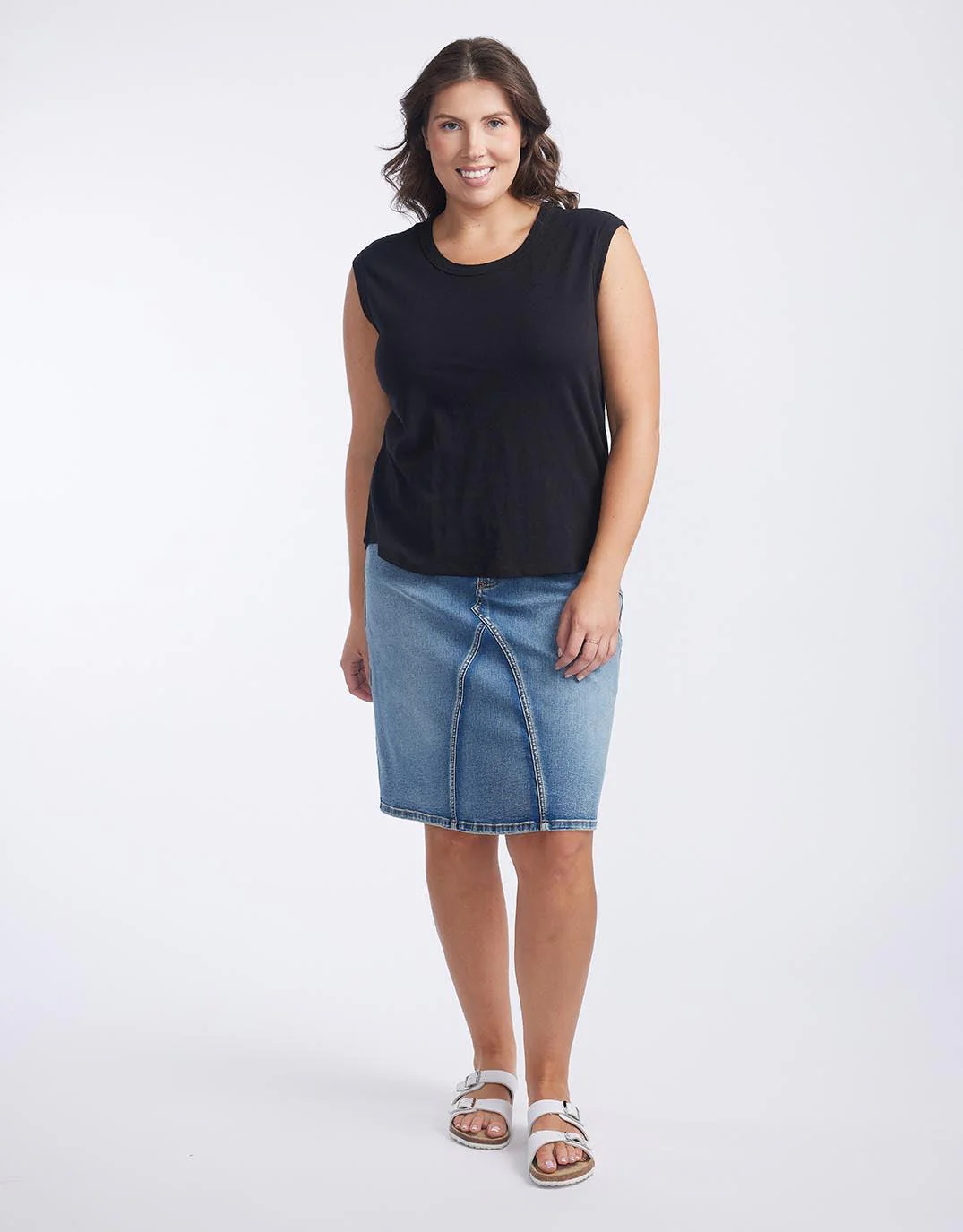 Cali Tank Top - Black - Image 6
