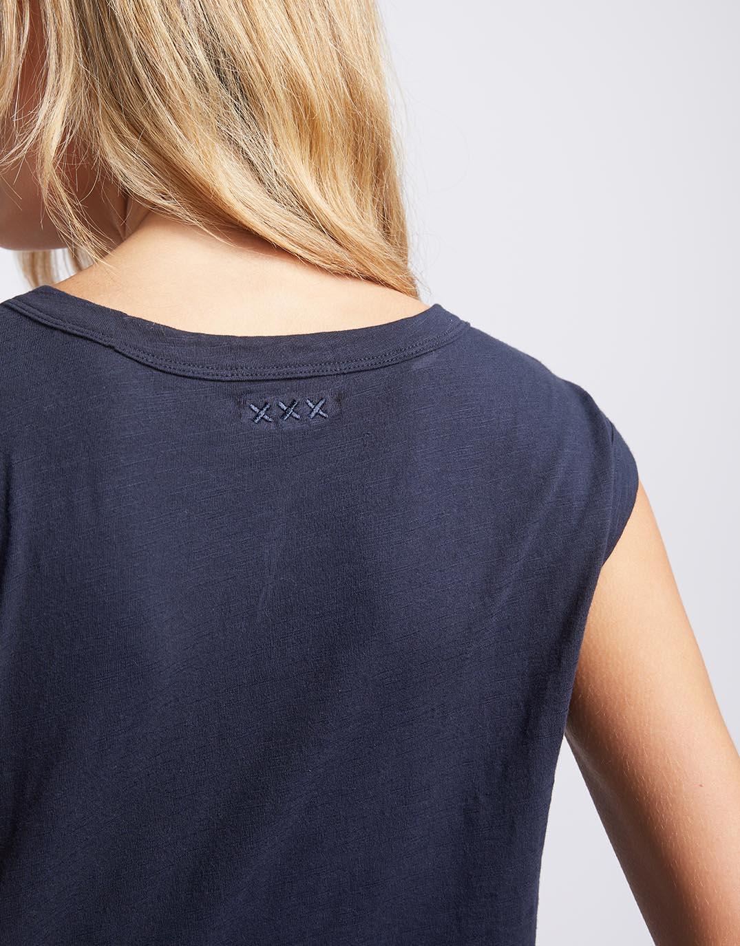 Cali Tank Top - Navy - Image 10