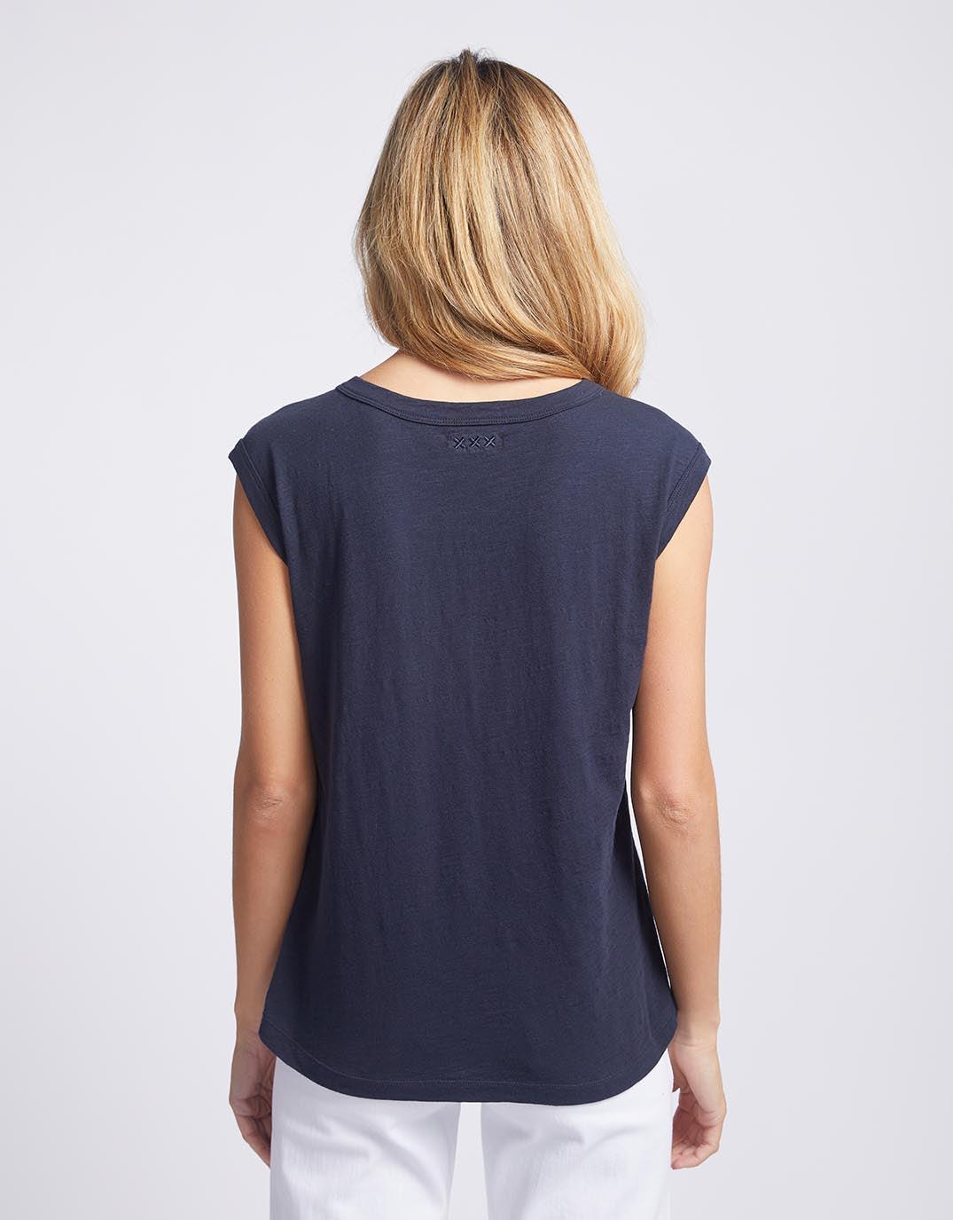 Cali Tank Top - Navy - Image 12