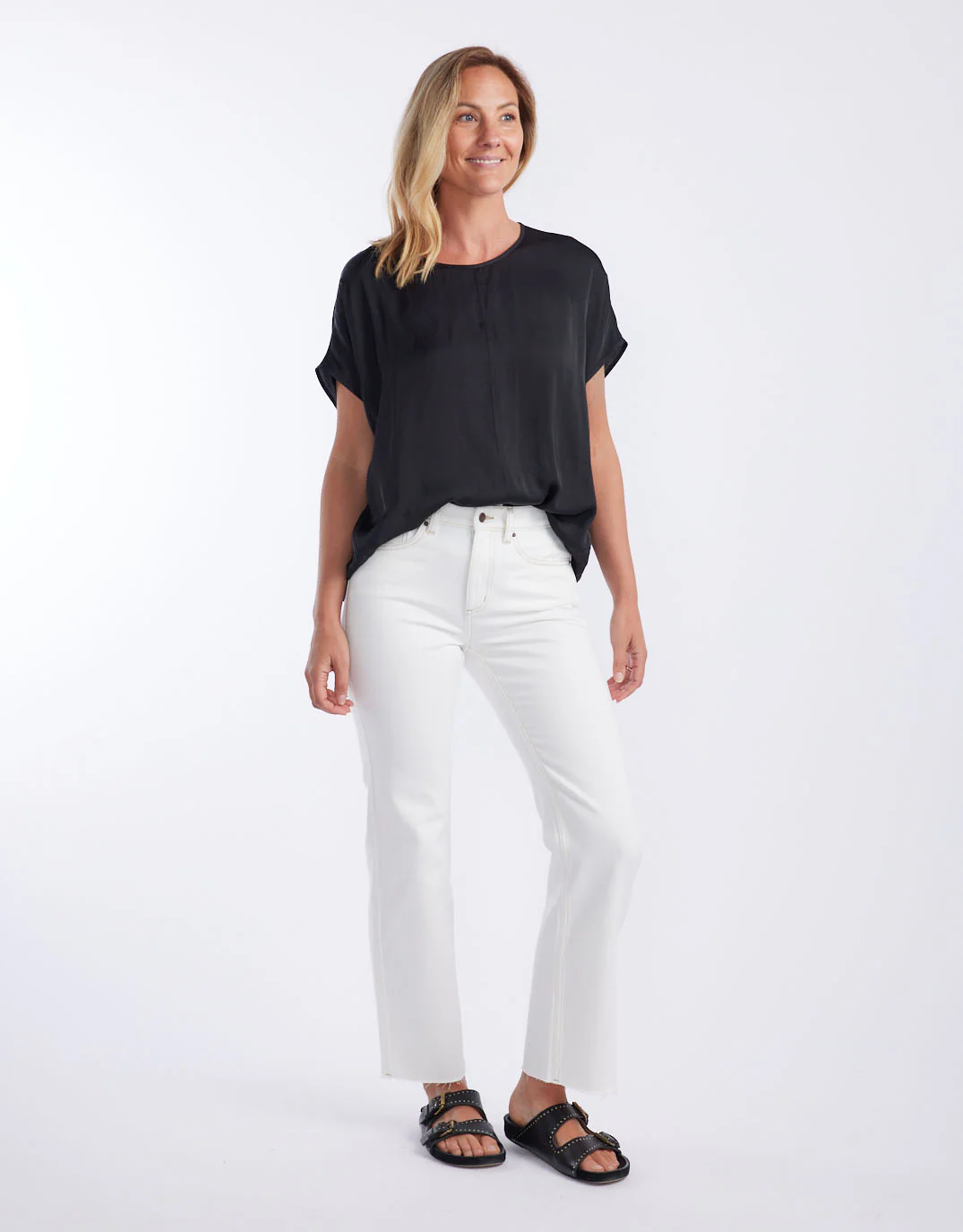 Effortless Camille Shell Top - Black - Image 5
