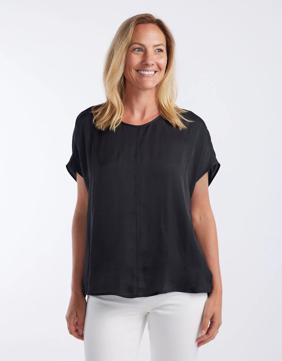 Effortless Camille Shell Top - Black - Image 6