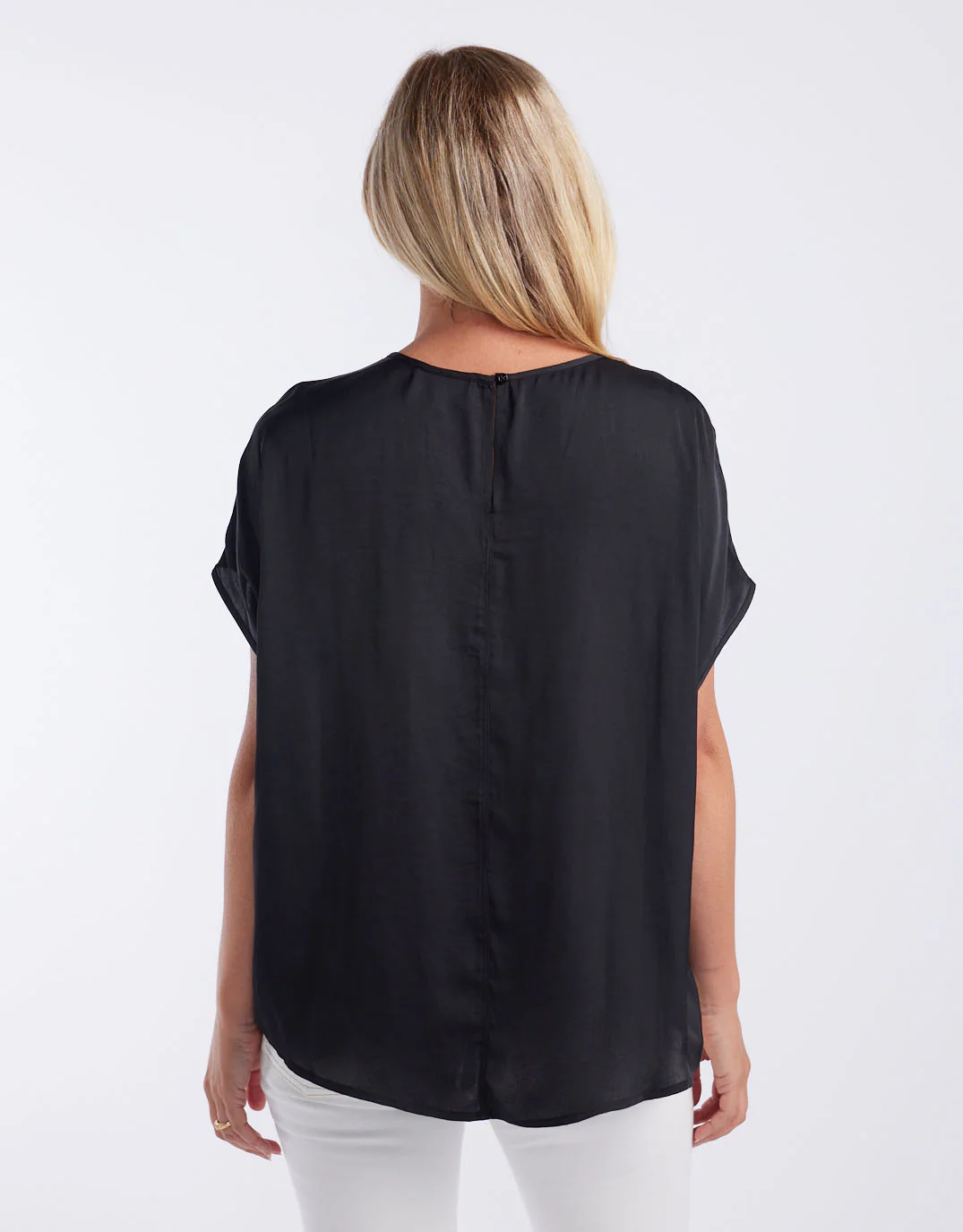 Effortless Camille Shell Top - Black - Image 7