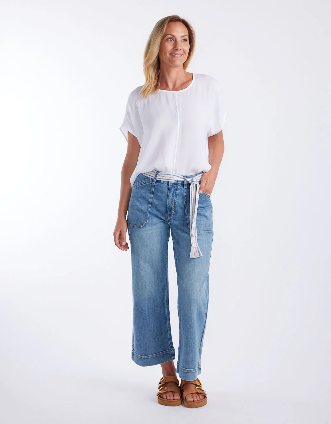 Effortless Camille Shell Top - White - Image 4