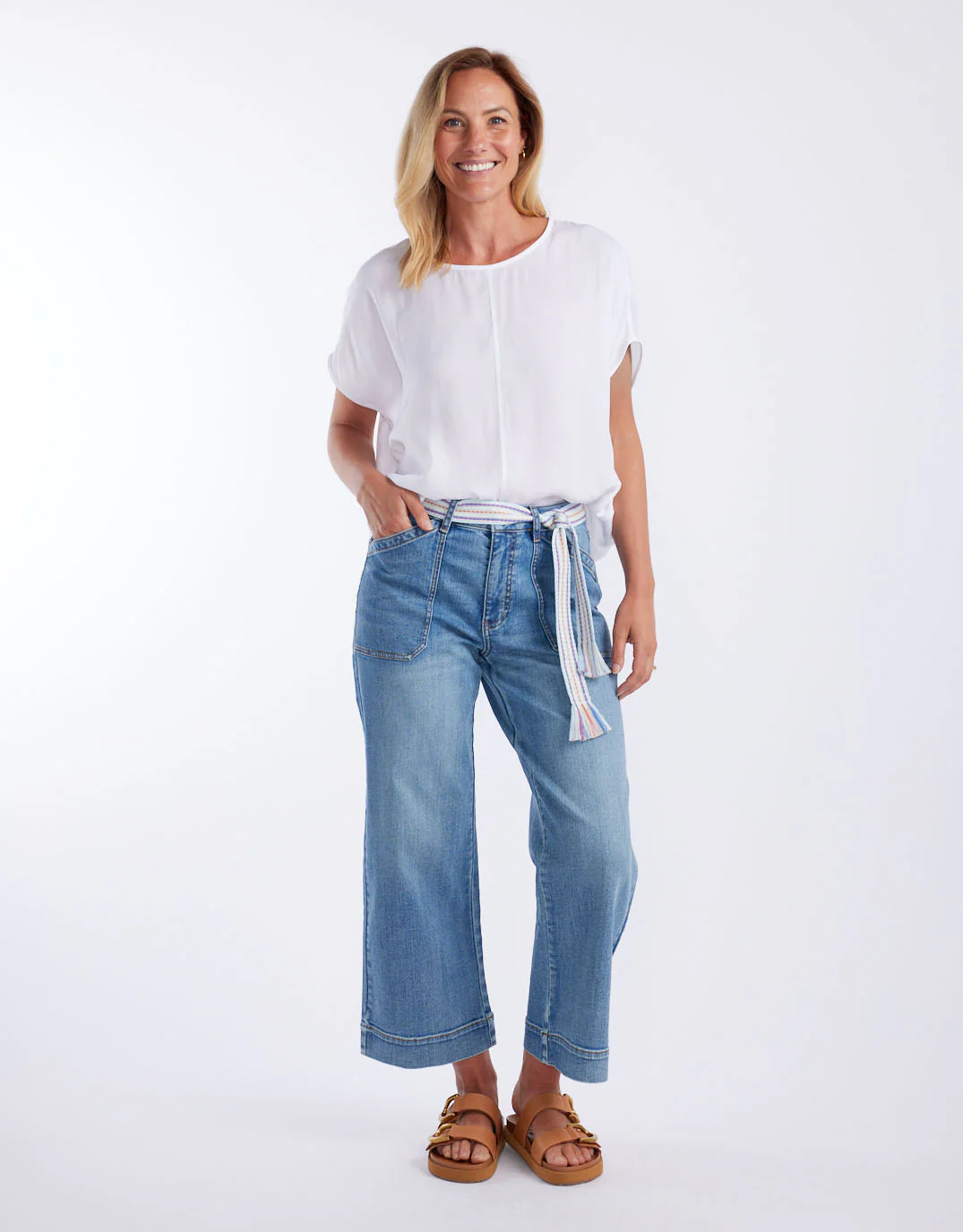 Effortless Camille Shell Top - White - Image 6