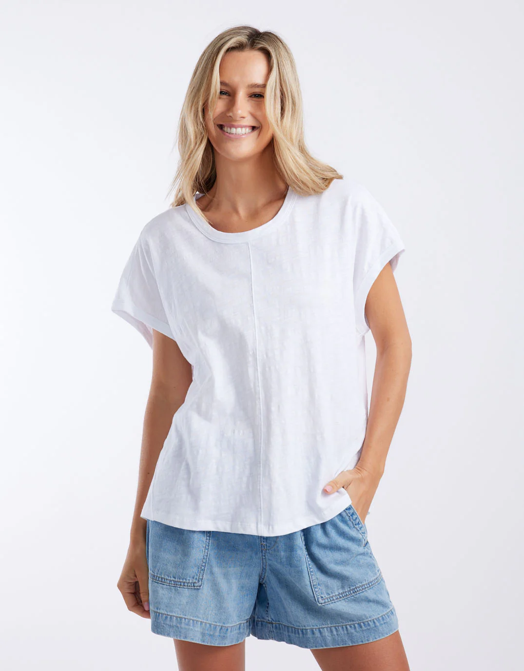 Camille Cotton Top - White - Image 2