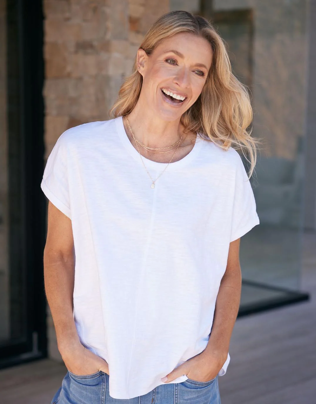 Camille Cotton Top - White - Image 6