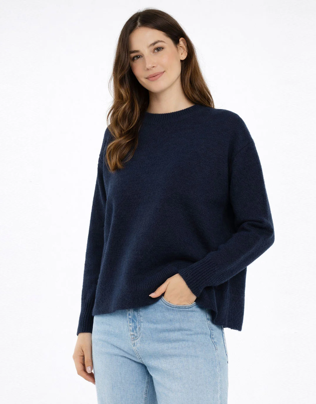 Camryn Knit Sweater - Navy - Image 2
