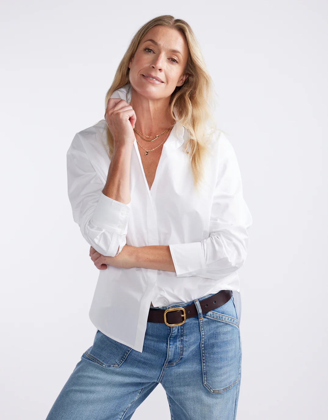 Carter Shirt - White - Image 4