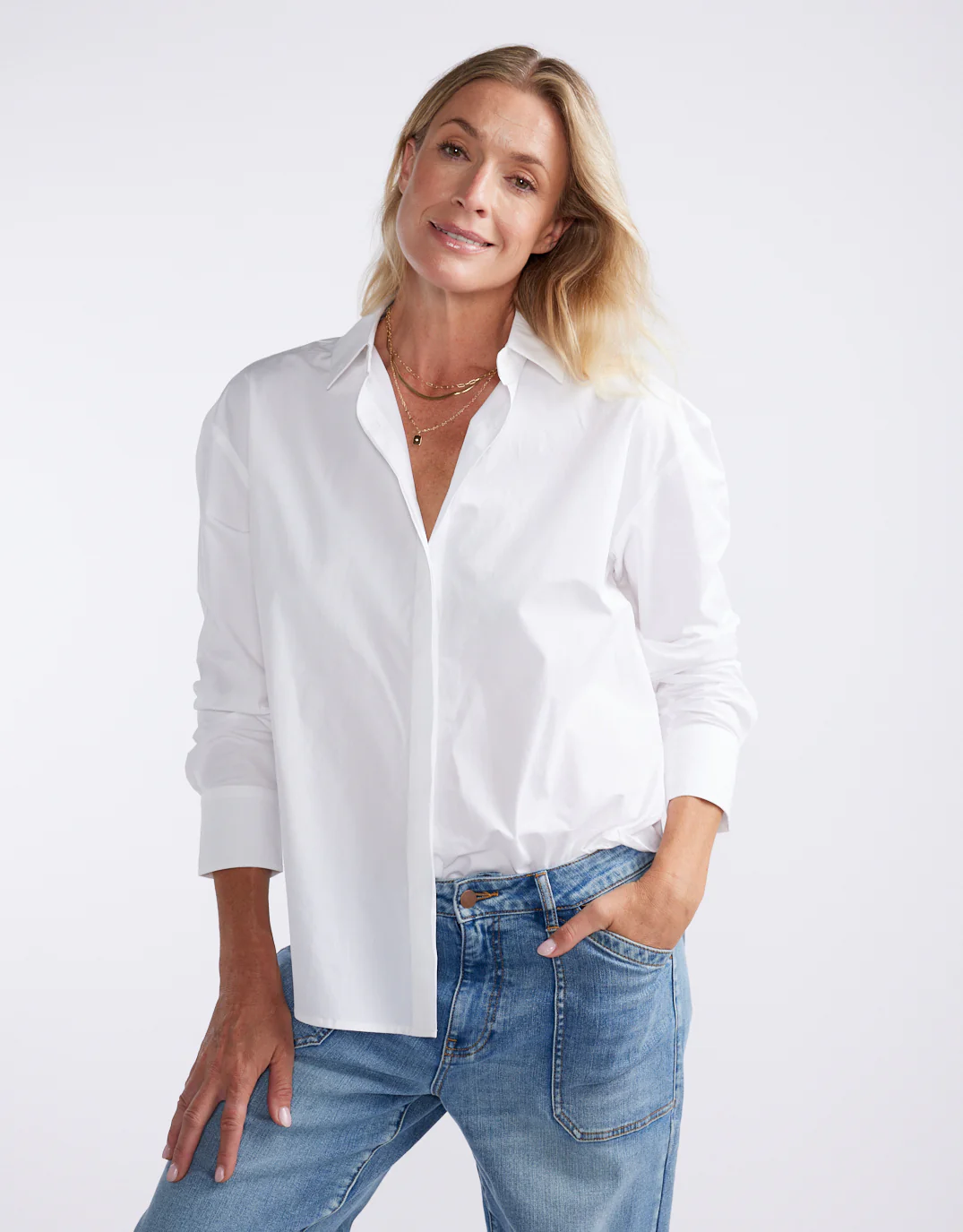 Carter Shirt - White - Image 5
