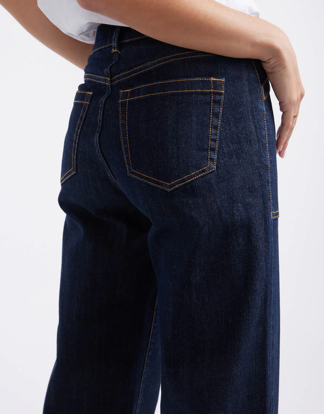 Catalina Wide Leg Jeans - Indigo - Image 10